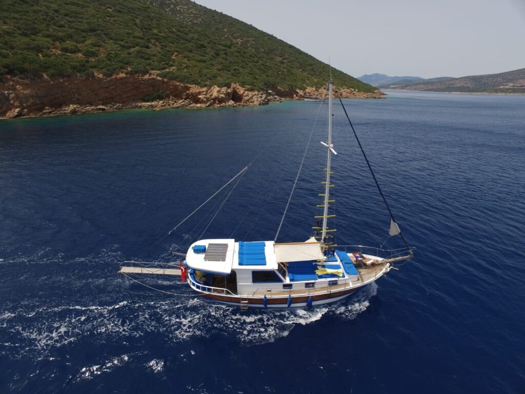 superyacht in bodrum