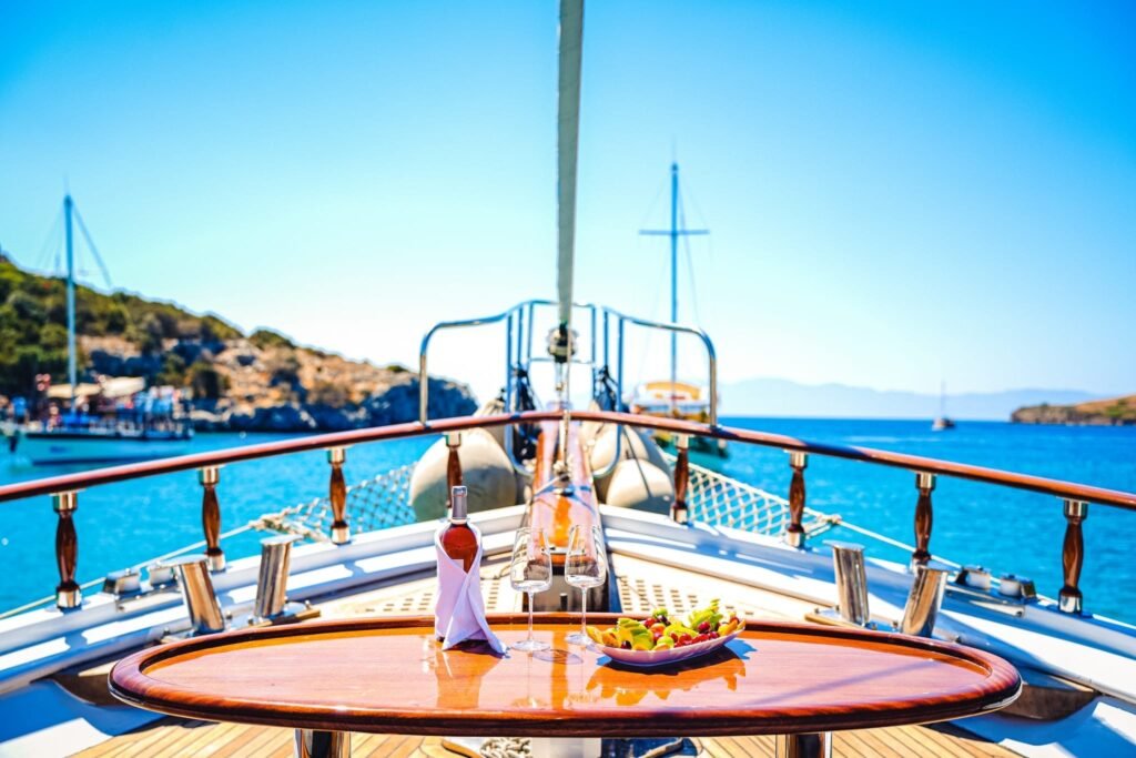 superyacht in bodrum